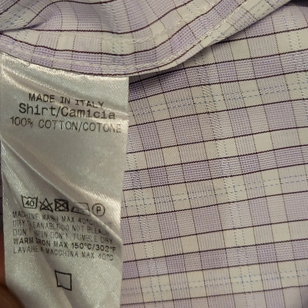 Ermenegildo Zegna Shirt, Men's XL - Picture 6 of 9